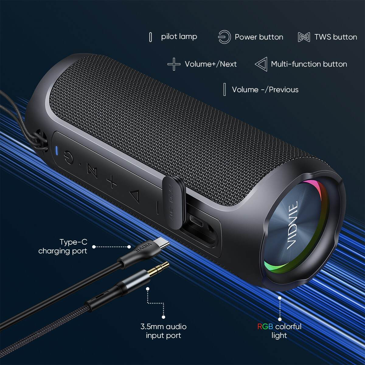 30WATTS PORTABLE BLUETOOTH SPEAKER thumbnail 4