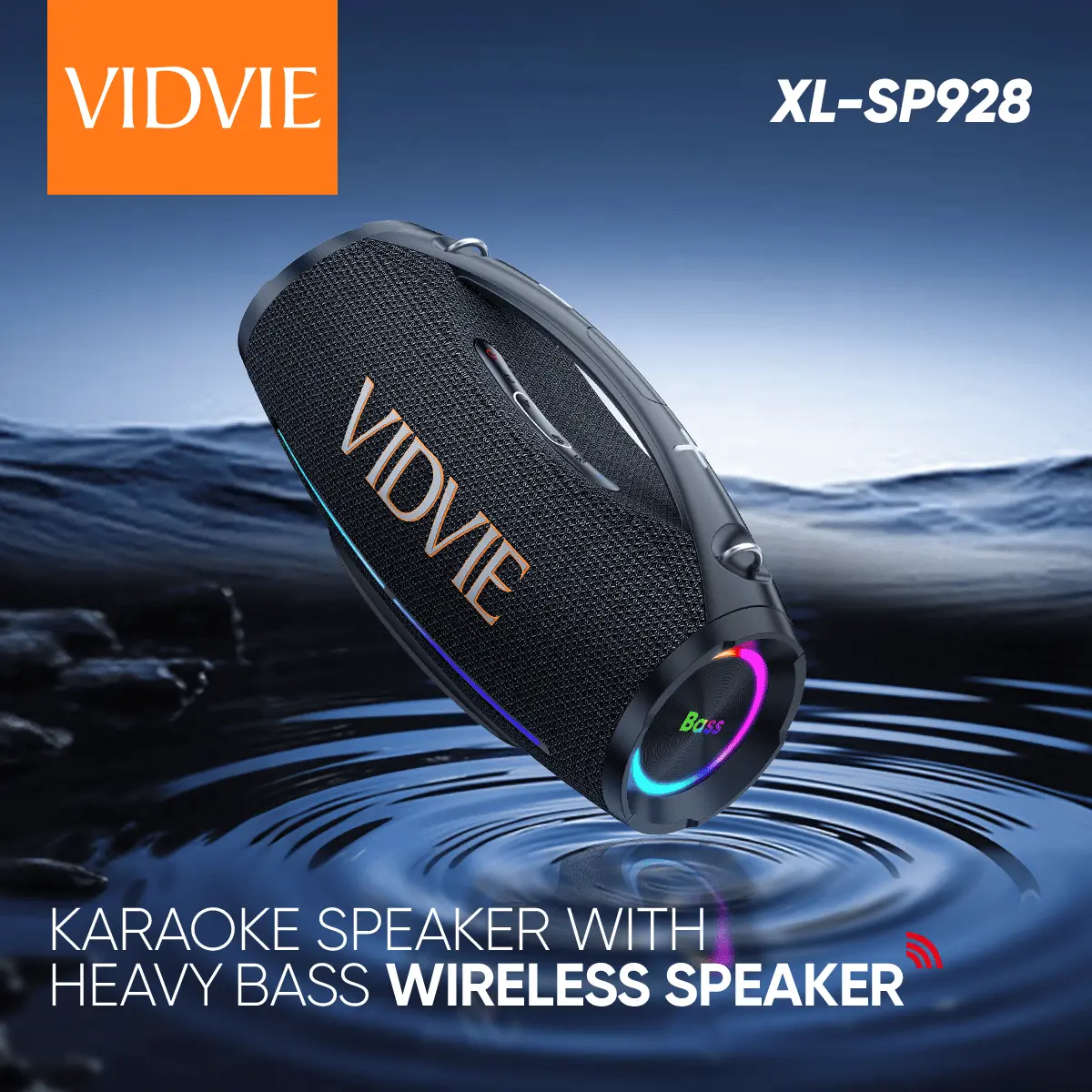 200W TWS Speaker With Dual Wireless Microphone and Remote Control thumbnail 2