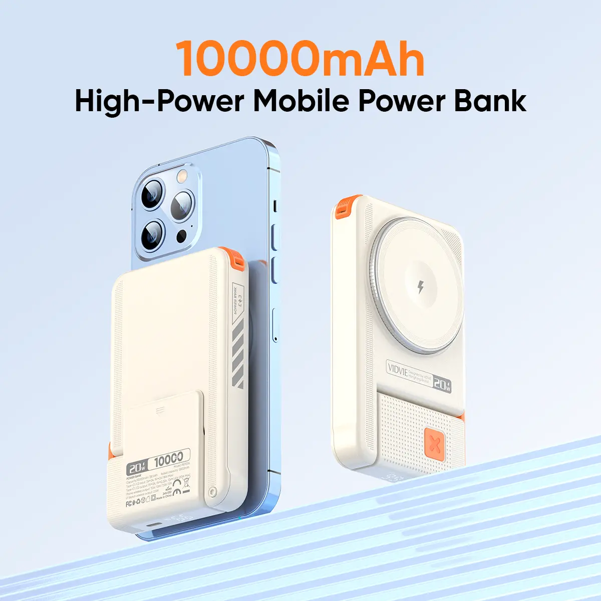 3-IN-1 Magnetic Wireless Charging Power Bank thumbnail 4