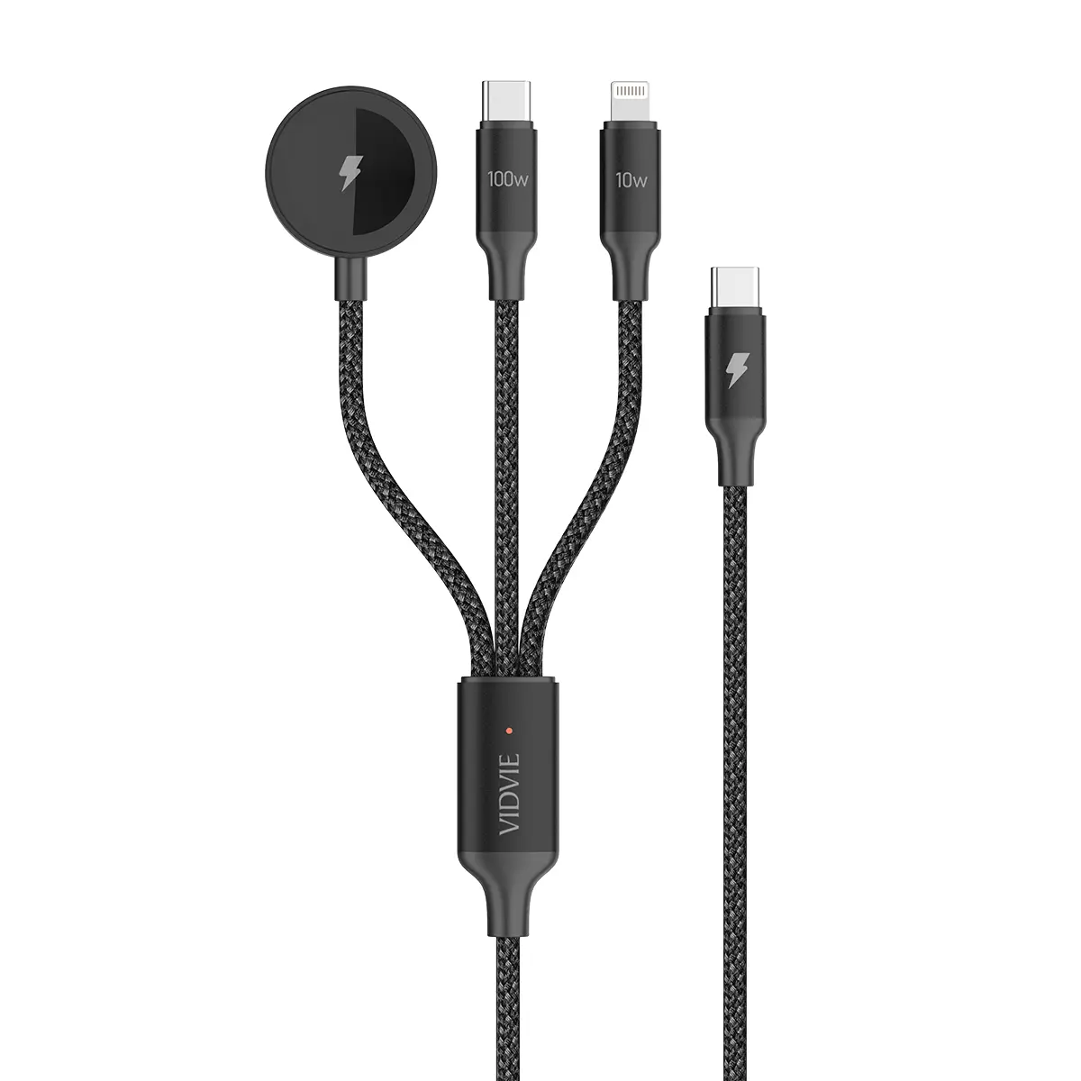 3 in 1 Fast charge cable. watch, phone and earbud.