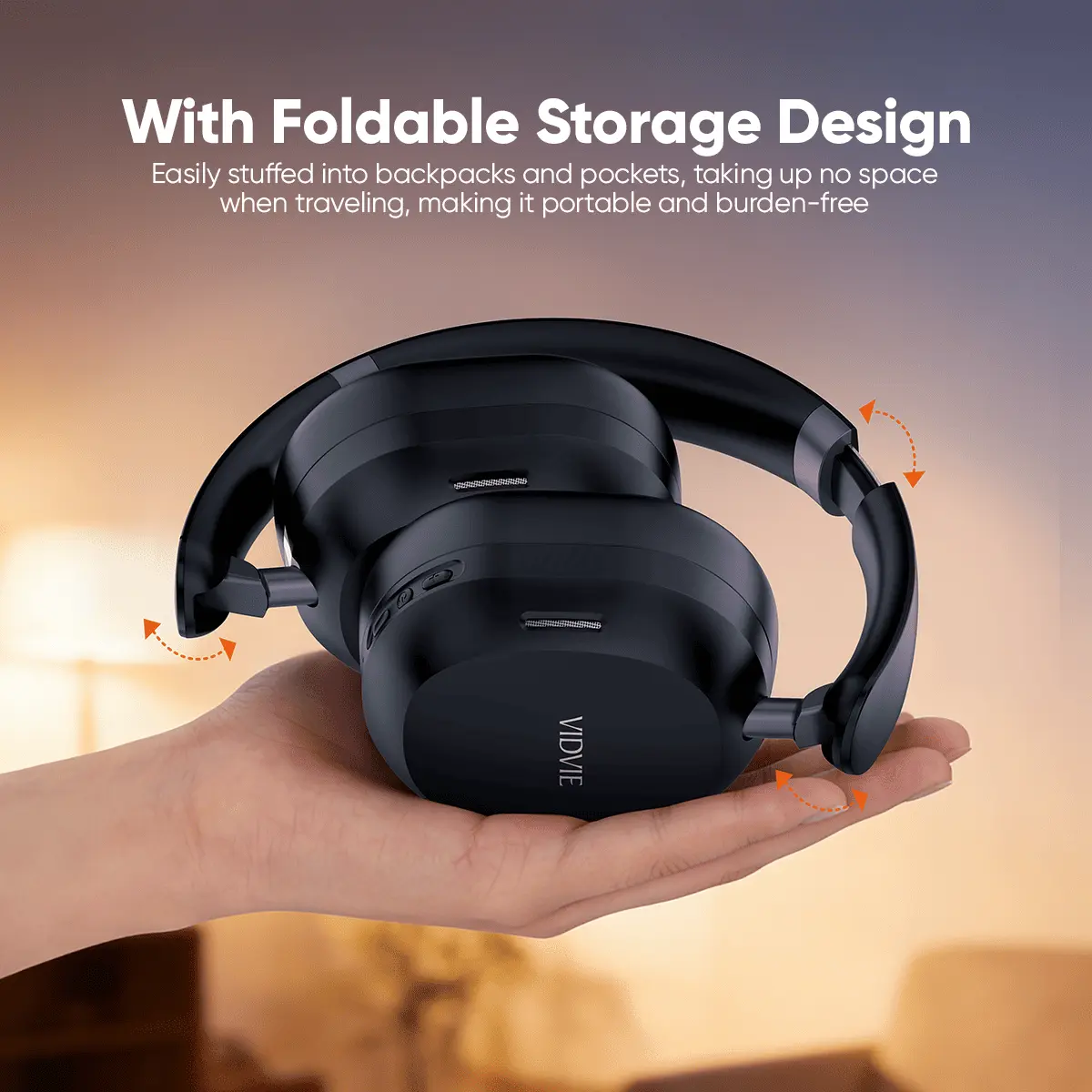 head mounted wireless headphone thumbnail 4