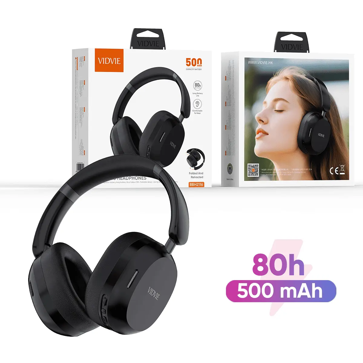 head mounted wireless headphone thumbnail 8
