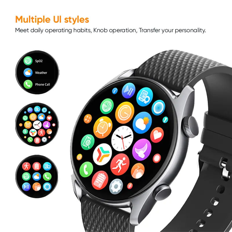 AMOLED Ultra-clear Screen Wireless Call Smart Watch thumbnail 4