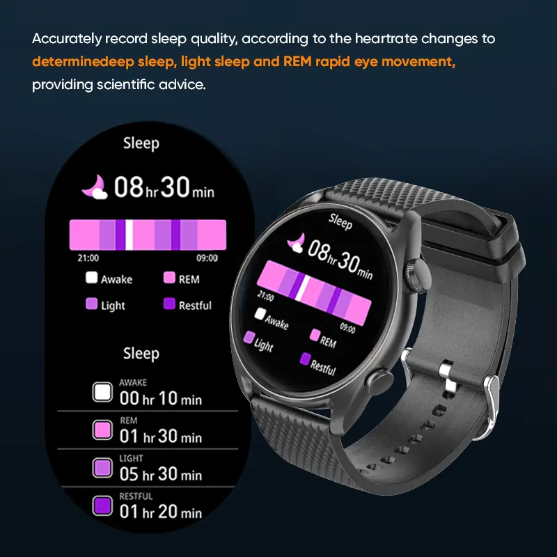 AMOLED Ultra-clear Screen Wireless Call Smart Watch thumbnail 8