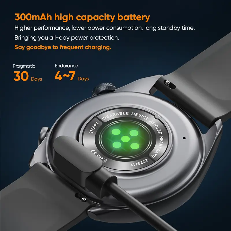 AMOLED Ultra-clear Screen Wireless Call Smart Watch thumbnail 12