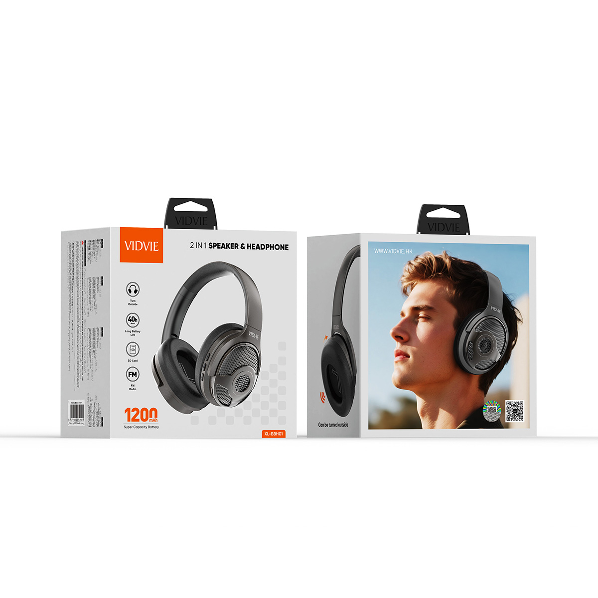 Speaker & Headphone 2-in-1 Multifunctional Wireless Headphone thumbnail 2
