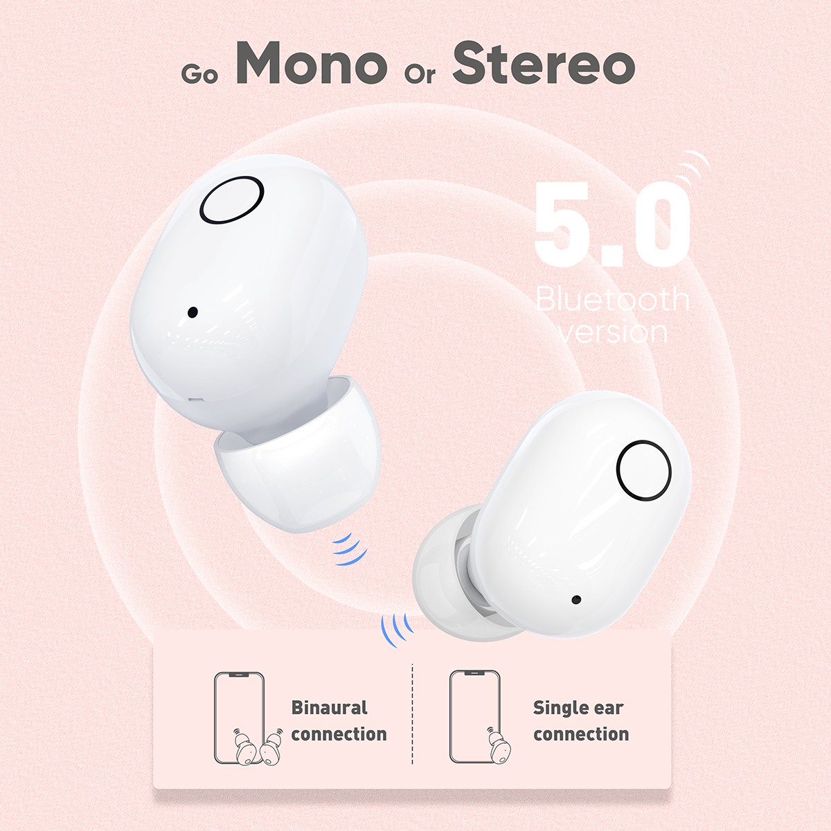 lightweight portable comfy earbuds thumbnail 3