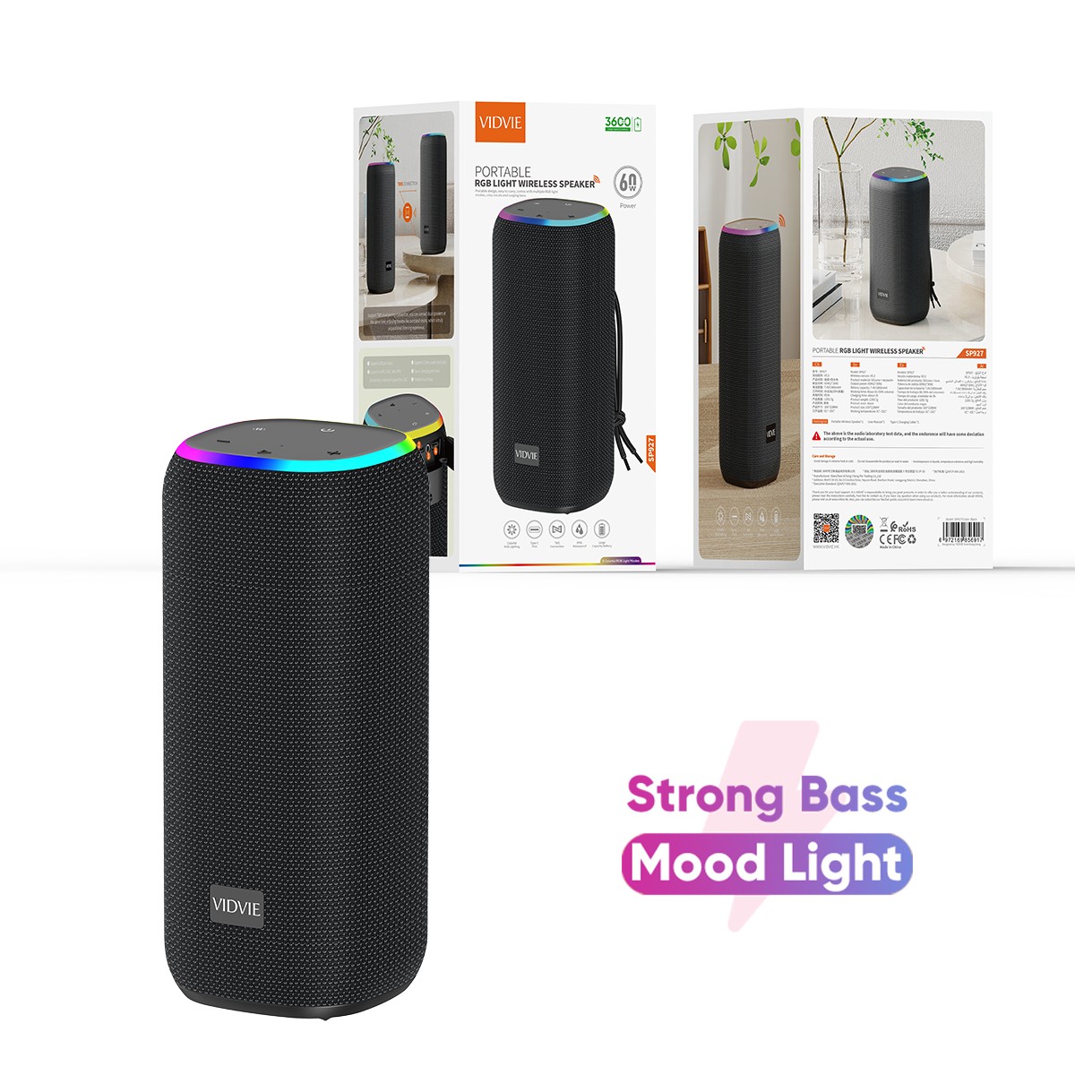 60watts powerful full sound wireless speaker. thumbnail 7