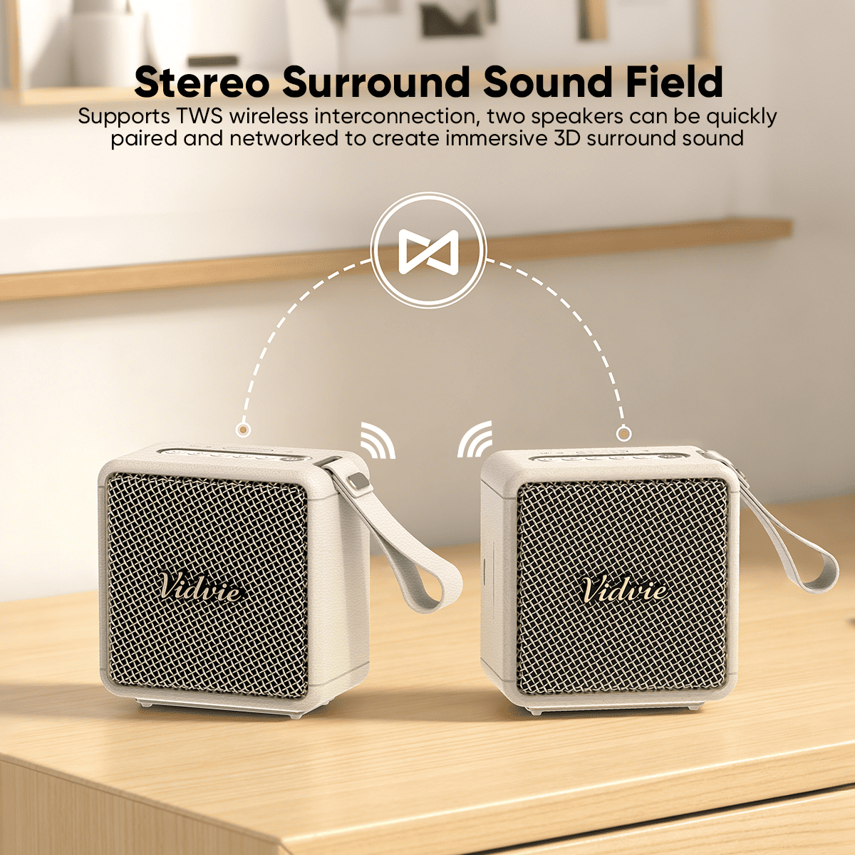 Retro 40W TWS Wireless Speaker thumbnail 7