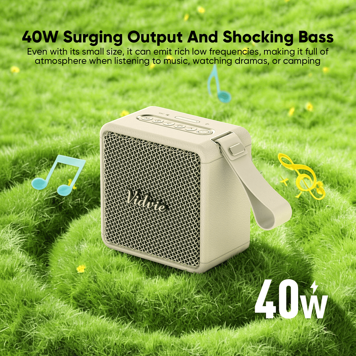 Retro 40W TWS Wireless Speaker thumbnail 8
