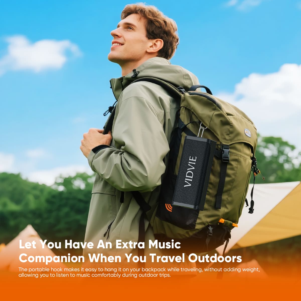 portable 60watts wireless speaker with dual microphones. thumbnail 2