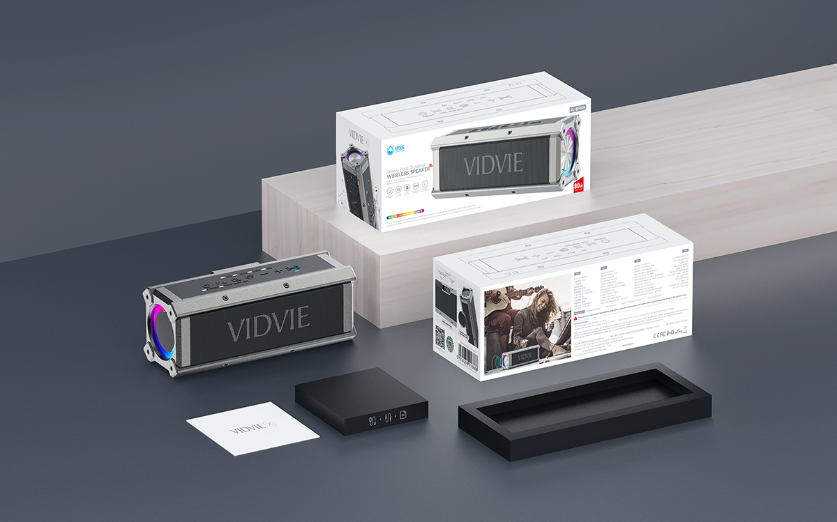 Retro Speaker | 80W thunder Box with unique design. thumbnail 2