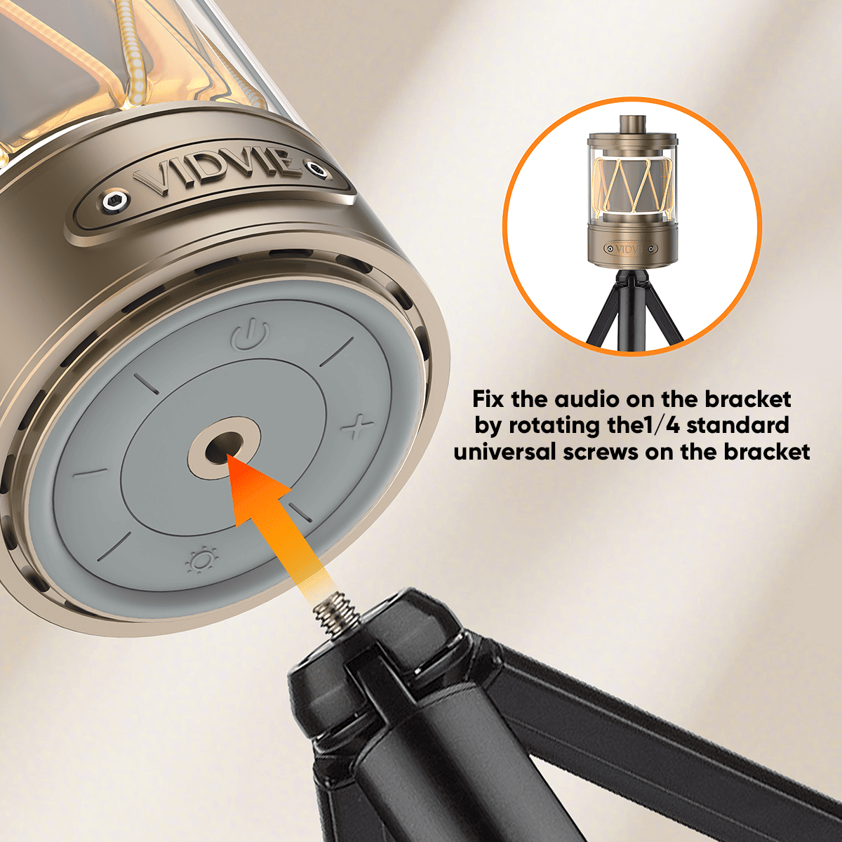 10W Outdoor Portable Night Lights Wireless Speaker thumbnail 6