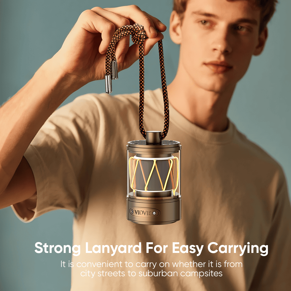 10W Outdoor Portable Night Lights Wireless Speaker thumbnail 8