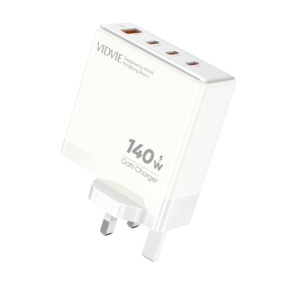 Single USB & Three Type-C GaN 140W Fast Charger