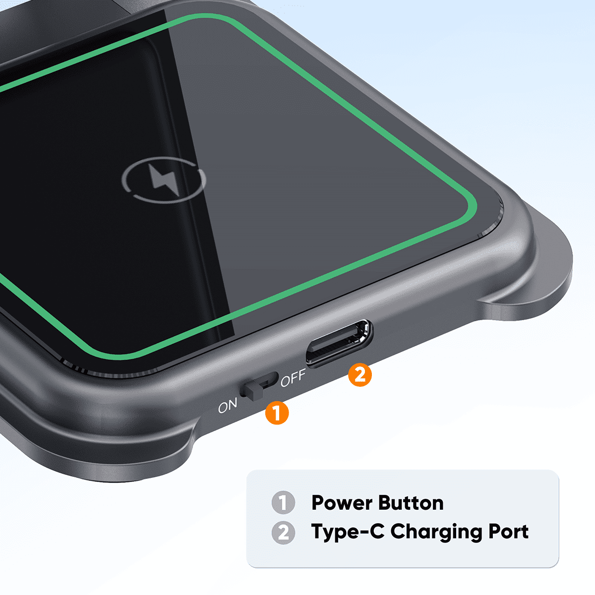 3 in 1 Wireless Charging Station thumbnail 8