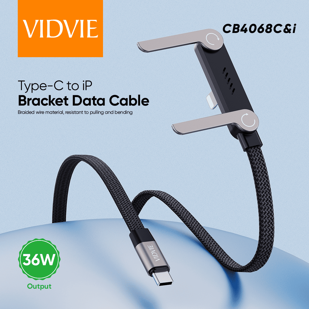 36W Type-C to iP Bracket Data Cable thumbnail 2