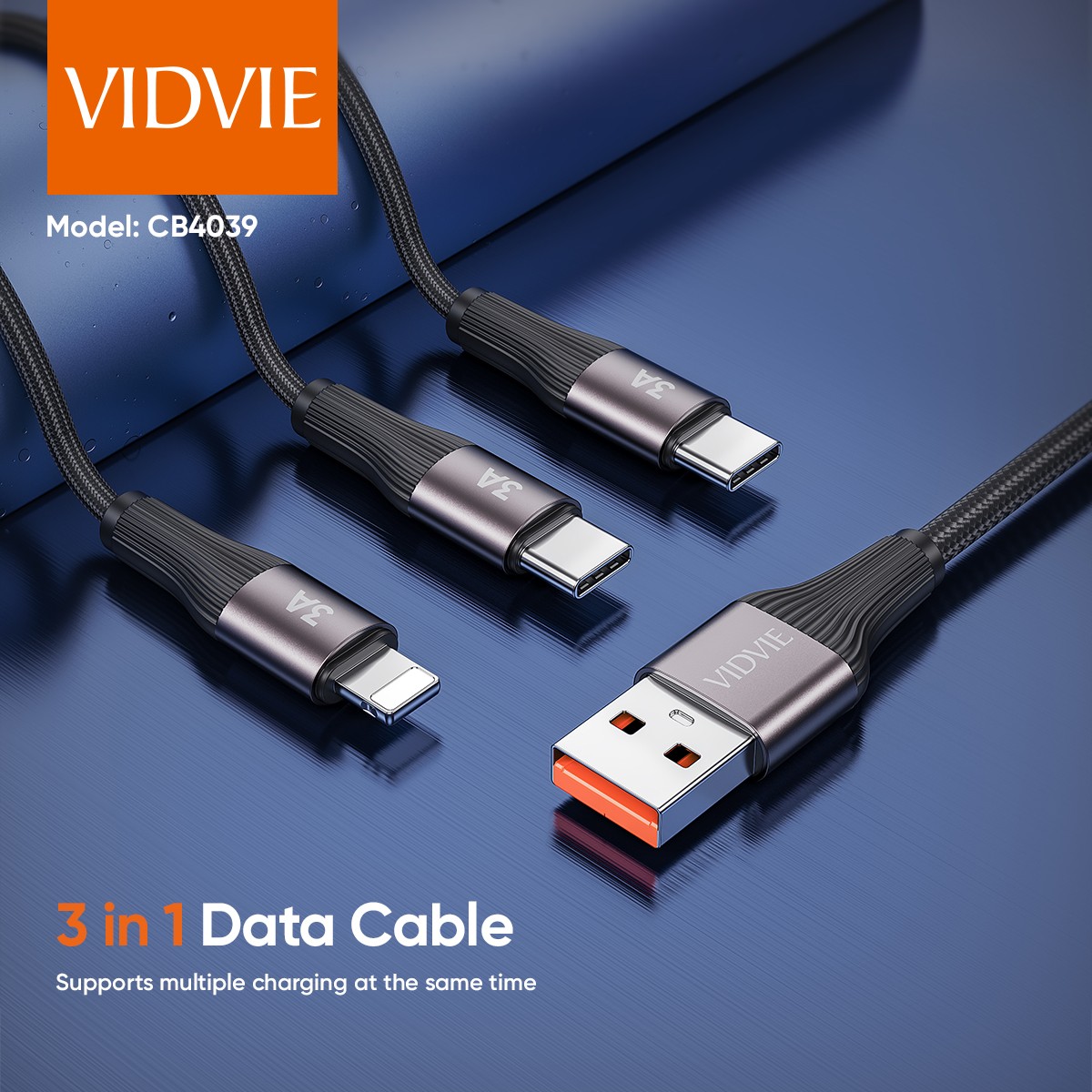 3 in 1 Data Cable thumbnail 2