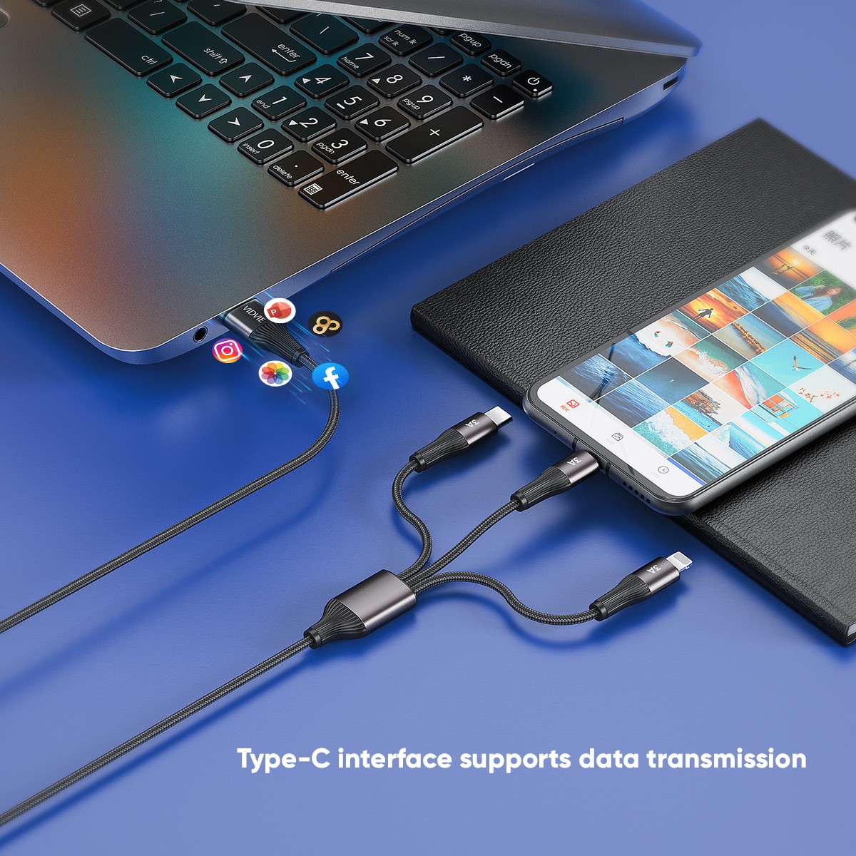3 in 1 Data Cable thumbnail 6
