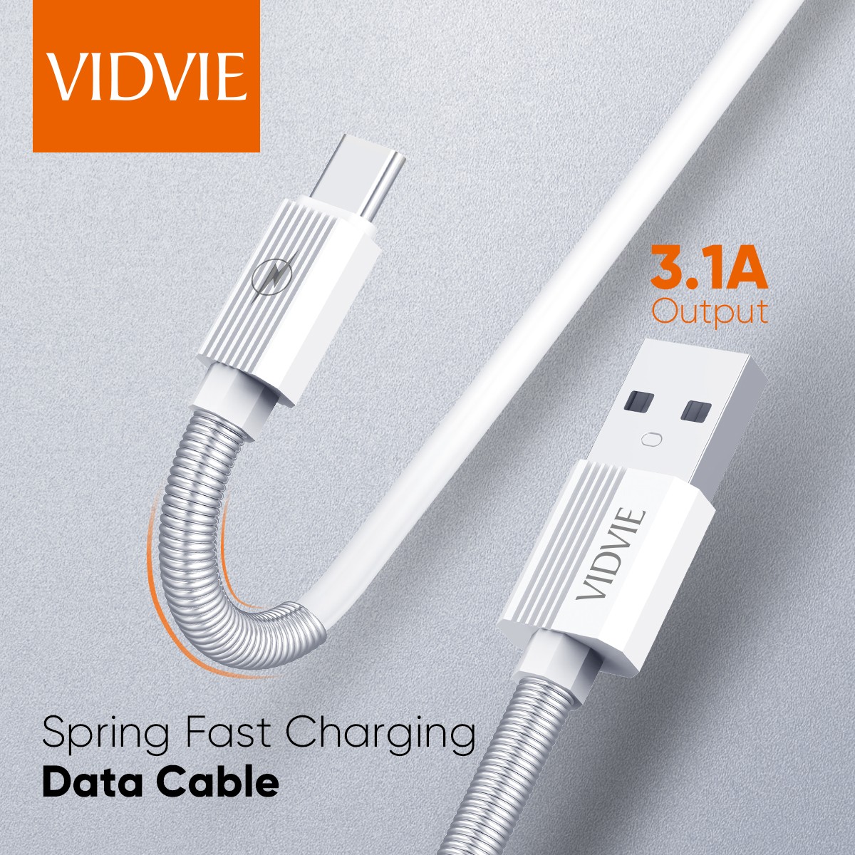 Spring Fast Charging Data Cable thumbnail 2