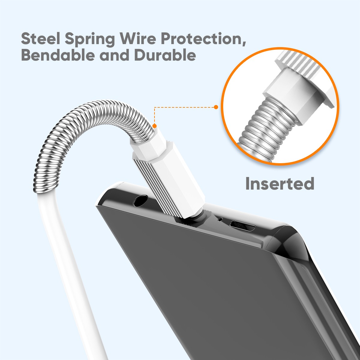 Spring Fast Charging Data Cable thumbnail 3
