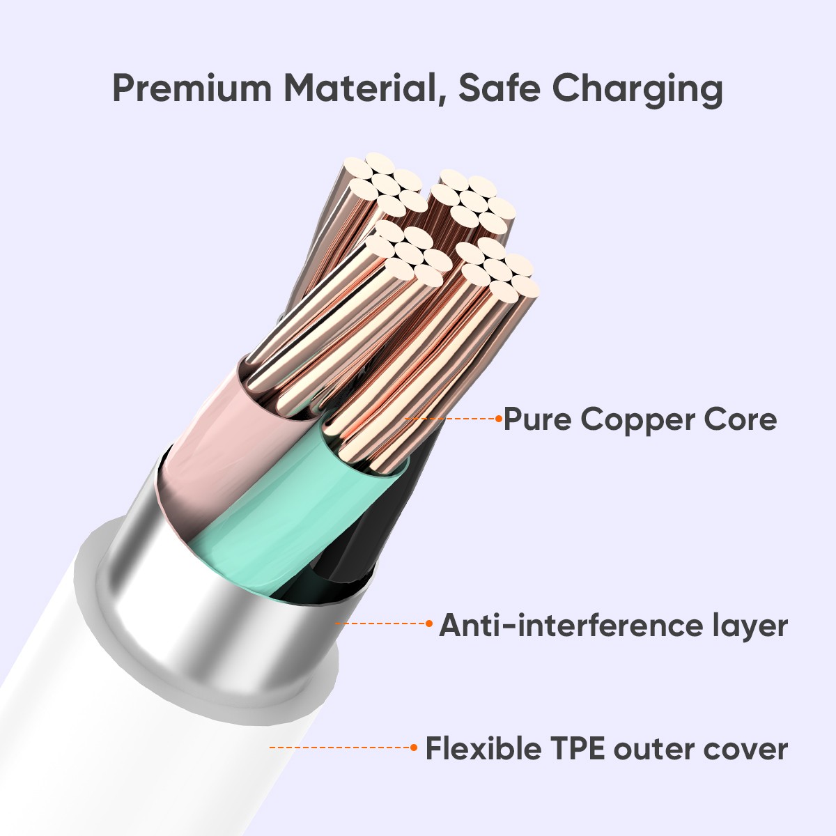 Spring Fast Charging Data Cable thumbnail 5