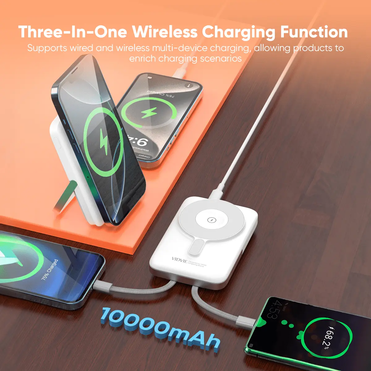 3-in-1 Magsafe wireless powerbank. thumbnail 6