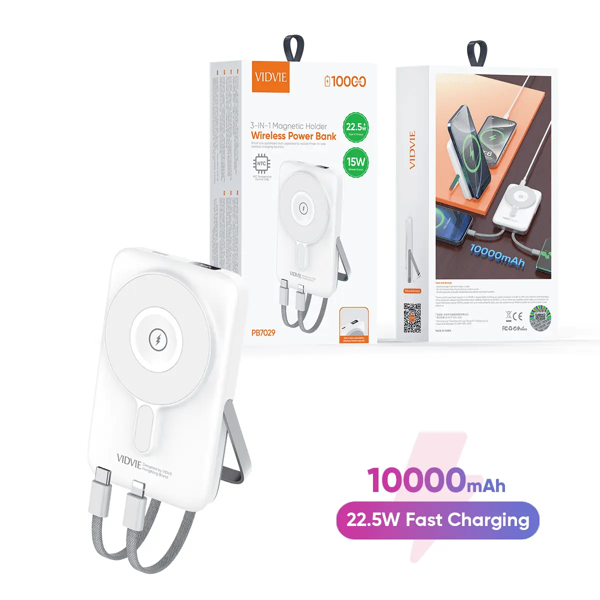 3-in-1 Magsafe wireless powerbank. thumbnail 8