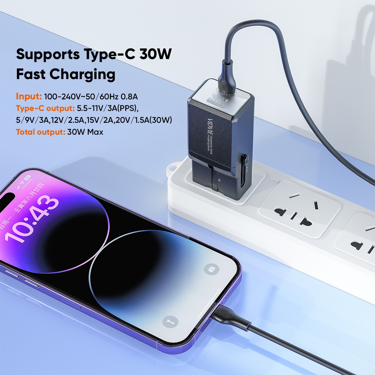 33W Global Universal Conversion Charger thumbnail 3