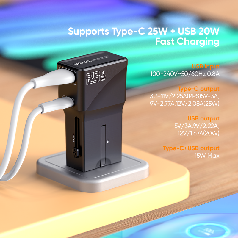 25W Global Universal Conversion Charger thumbnail 3