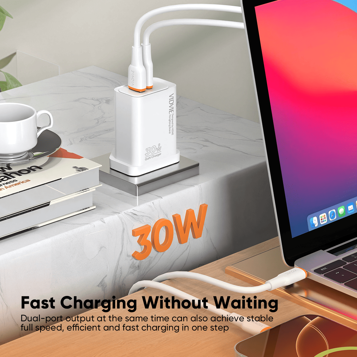 Type-C & USB GaN Fast Charger thumbnail 2